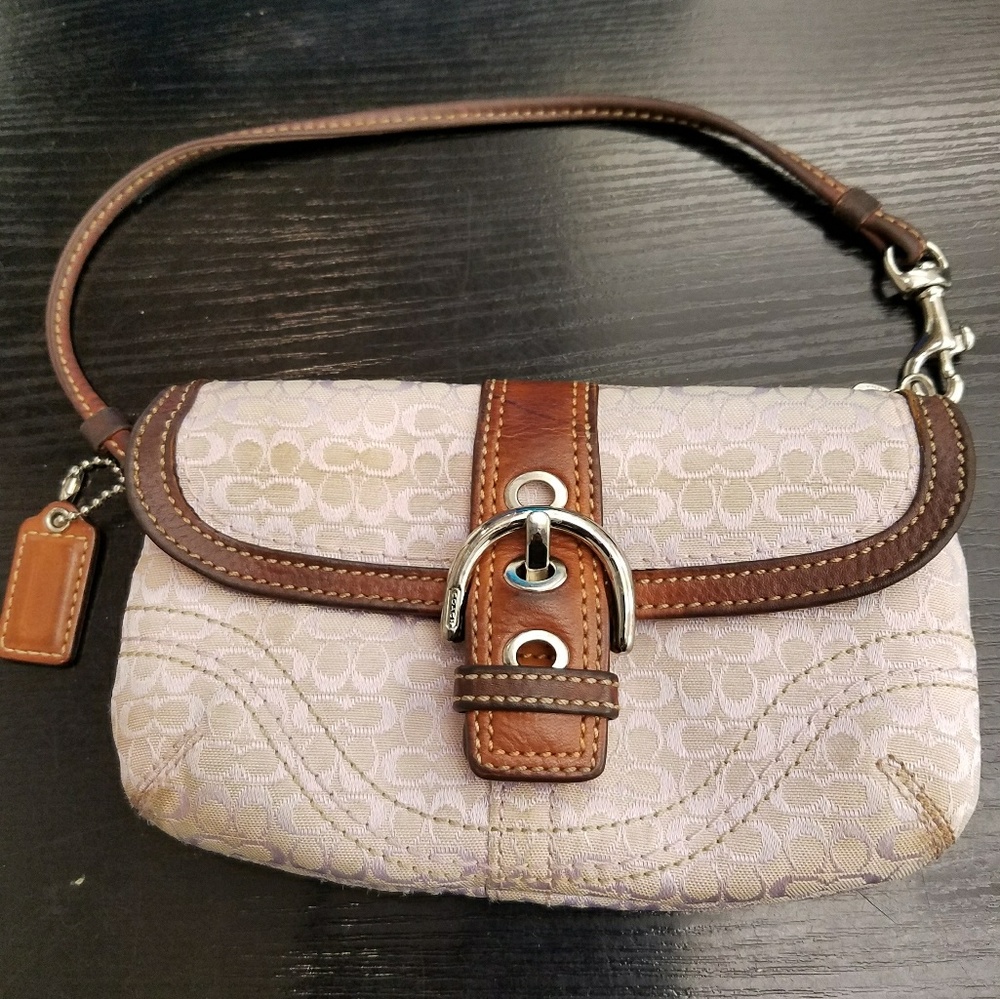 Coach clutch small pouch bag